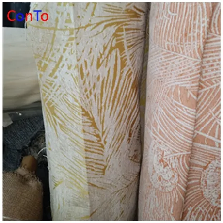 China Factory Upholstery Fabric Jacquard Chenille Sofa Fabric Home Textile Fabric