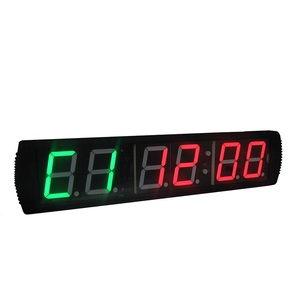YIZHI Tragbare multifunktion ale 4-Zoll-Digital Home Gym Intervall Timer Workout Countdown Stoppuhr Timing Clock für Boxing Yoga - Product Image 1