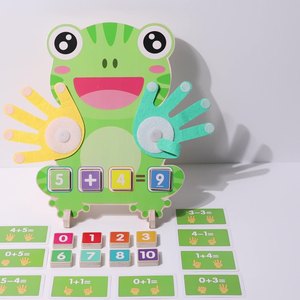 蒙特梭利益智玩具手指计数数学操纵数字计数块幼儿学前学习玩具2-4 - Product Image 1