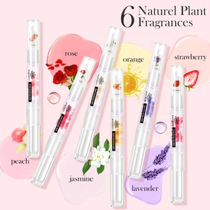 Doğan PRETTY özel Logo ücretsiz etiket tasarımı doğal lavanta manikür nemlendirir canlandırıcı yağ kalem Mini tırnak bakım yağları - Product Image 2