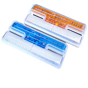 ความสว่างสูง6D 45 LEDs 5สีตัวเลือก12V 24V รถพ่วงกึ่งพ่วงรถกึ่งพ่วงด้านข้างและไฟมุมล่าง - Product Image 3