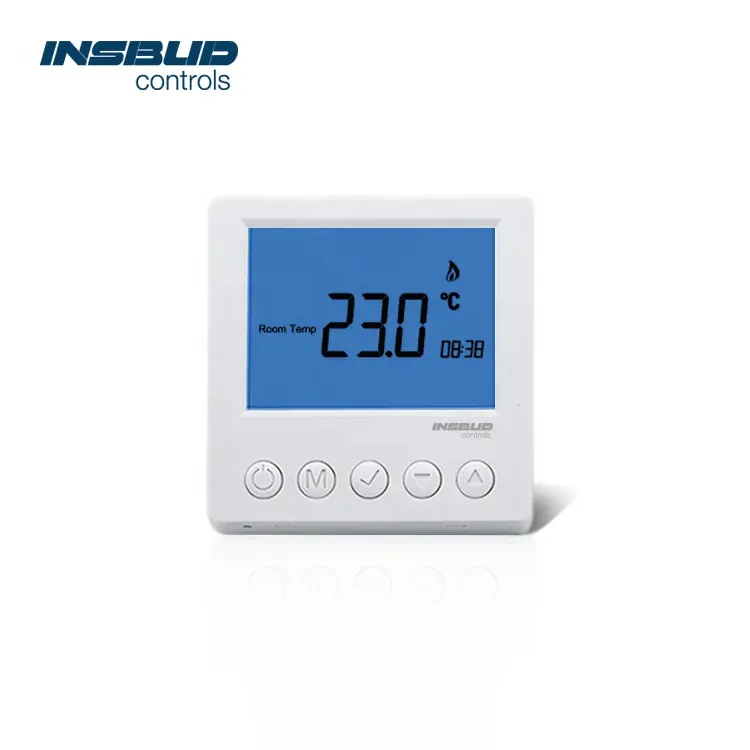 Termostato Digital, sensor de temperatura, pantalla lcd, termostato no programable