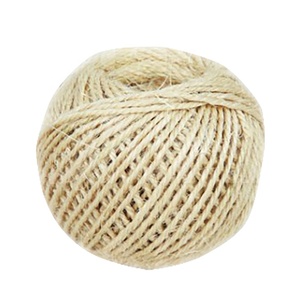RIOOP özelleştirilmiş 100% doğal iplik 3-ply bükülmüş Twine100m 200m kenevir jüt sicim için ev dekorasyon ambalaj - Product Image 3