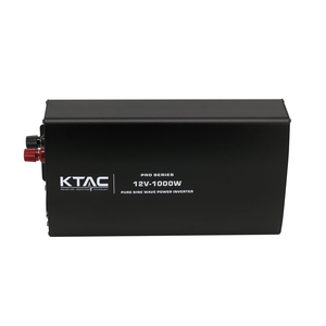 パワーインバータ1000W 1KW 12V/24V/48VDC ~ 110V/220VACオフグリッド純粋な正弦波インバータLCDディスプレイ - Product Image 2