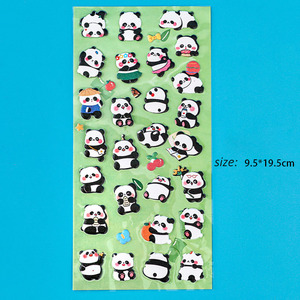 Children Like Cartoon <strong>Panda</strong> 3d Sticker Decoration Small <strong>Pattern</strong> - Product Image 6