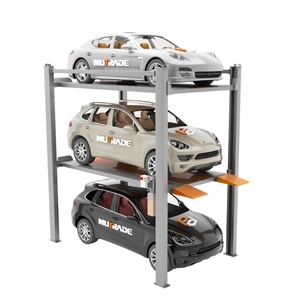 立式停车机4柱三重堆垛机液压停车系统 - Product Image 3