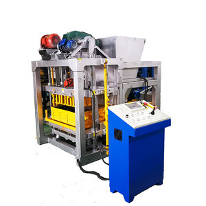 Macchine per la produzione di mattoni completamente automatiche QTJ4-20A macchine per la produzione di blocchi in calcestruzzo macchine per materiali da costruzione - Product Image 3