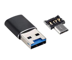 适用于平板电脑/手机的带微型USB 5针OTG适配器的SD SDXC TF读卡器的USB 3.0至微型 - Product Image 3
