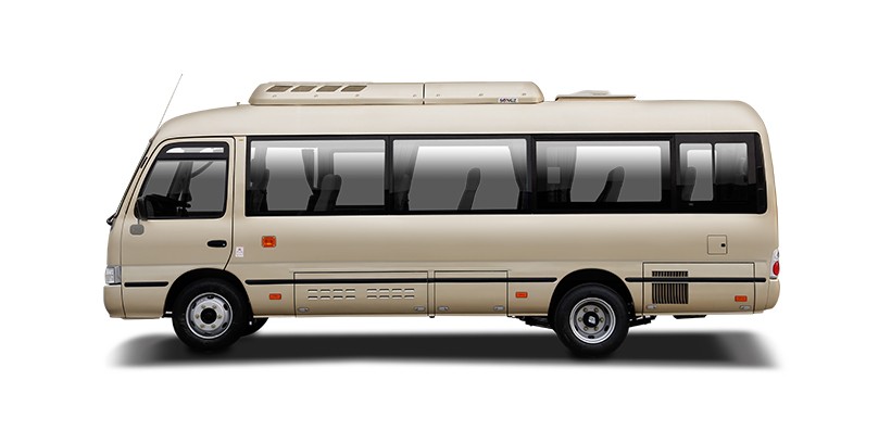 Mileage 375km Pure Electric Bus Left Steering EV Luxury Coach Bus 0