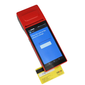 NFC считыватель кредитных карт считыватель QR-кодов портативный pos-аппарат ручной pos-терминал термопринтер - Product Image 4