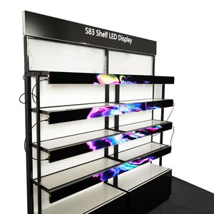 28.1 Inch Ultra-Wide <strong>LCD</strong> Bar Screen Advertising <strong>Display</strong> for Retail Store Elevator Wayfinding with Graphics <strong>Display</strong> <strong>Function</strong> - Product Image 4