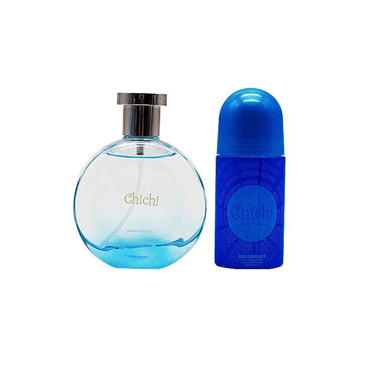 Perfume azul bonito para mujer