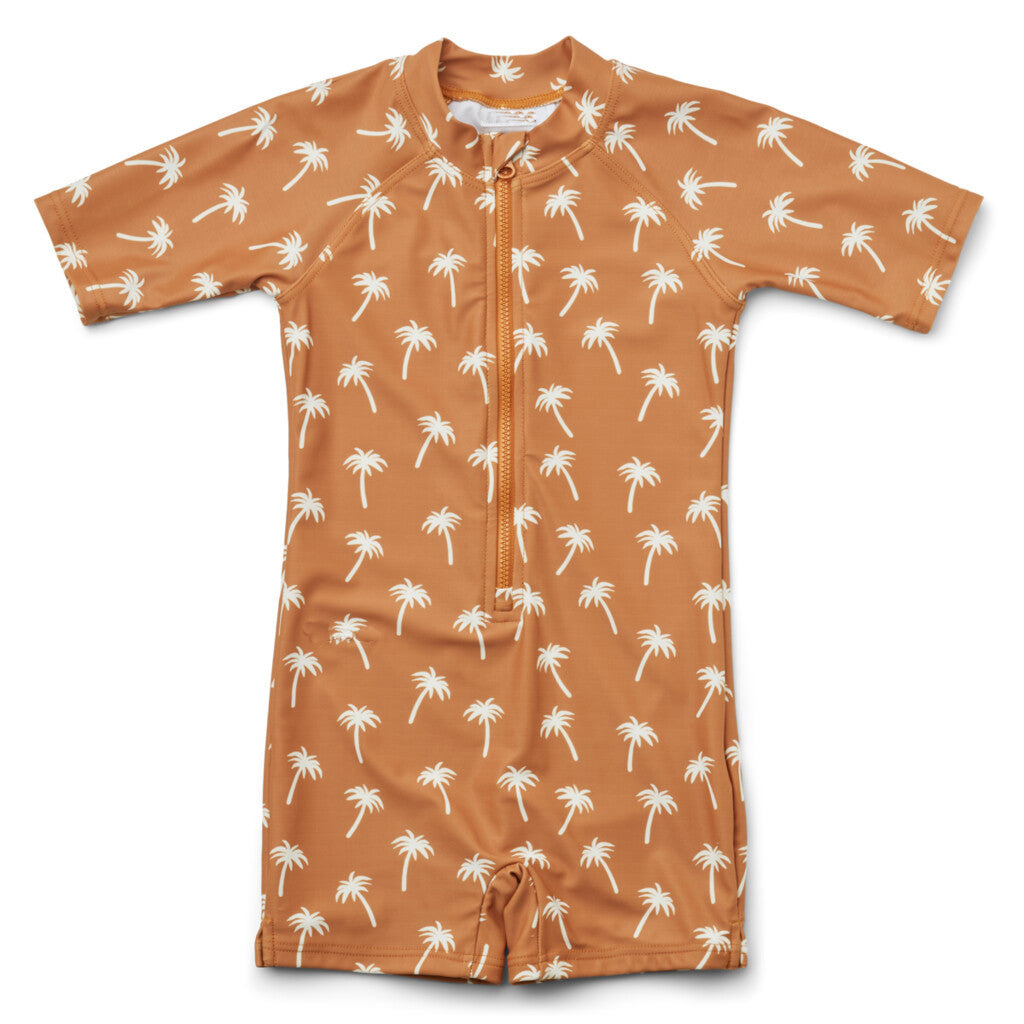 Maillot de bain une pièce marron cocotier