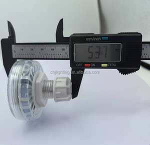 Новинка, 60 мм, AC24V IP65 RGB, автоходные светодиодные пиксельные светильники, предварительно Программируемый RGB, аттракцион, хамелеон, светодиодные точечные огни с кольцом - Product Image 3
