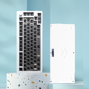 LMK81 Custom Mechanical Keyboard Kit 81 Tasten RGB-beleuchtete Gaming-Tastatur mit Knopf 2.4G Wireless Gaske Structure-Tastatur - Product Image 6