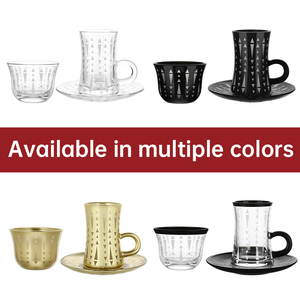 Çay ve kahve el üflemeli etnik tasarımlar toplu siparişler için türk ilham cam bardak - Product Image 5