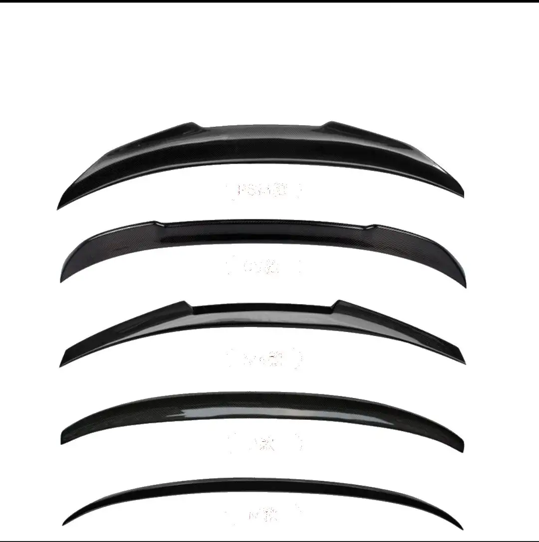 Aileron de coffre noir brillant en Fiber de carbone pour BMW série 3 4 5 m2 M3 M4 f80 f82 f83