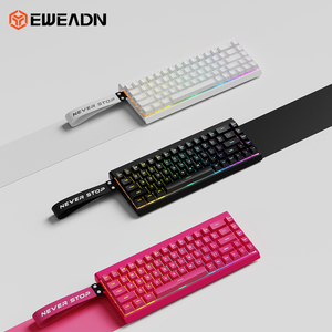 Eweadn Dk68 68% Không Dây Bàn Phím Cơ Khí Tri Chế Độ Bluetooth 2.4G RGB Backlit Tùy Chỉnh Nhỏ Gọn Bàn Phím Chơi Game - Product Image 1