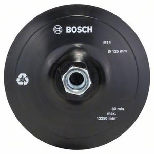 BOSCH - Rubber Sanding Plate for Angle <strong>Grinders</strong> with Hook-and-loop-type Fastening <strong>System</strong>
