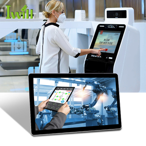 Factory Price 17 Inch Embedded Panel Pc J1900 4COM 2LAN Multi Touch Capacitive All in One <strong>Computer</strong> with IP65 Waterproof - Product Image 1
