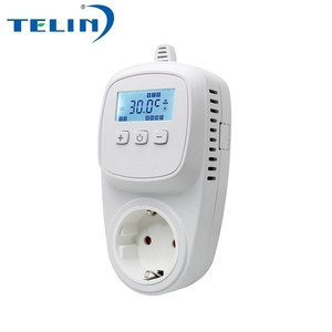 Telin AC208 16A инфракрасное излучение, система контроля температуры Hvac, интеллектуальные электрические розетки, вилки, термостат с подогревом - Product Image 1