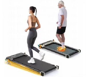 2 in 1 Walking Pad Treadmill with <strong>Running</strong> and Massage for Cardio or Relaxation Incline Treadmill for Enhanced Calories Burn