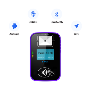 Otobüs taşıma biletleme için Android Nfc Qr Validator kod tarayıcı otobüs Validator bilet makinesi