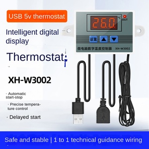 USB/5V Controlador de temperatura de pantalla digital inteligente de alta precisión Instrumentos de temperatura automáticos - Product Image 5