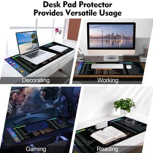 Large Gaming <strong>Keyboard</strong> Pad Durable Stitched Edges Washable Smooth Surface <strong>Control</strong> &amp; Accuracy Extended <strong>Computer</strong> <strong>Mouse</strong> Mat - Product Image 6