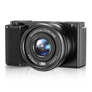 กล้องดิจิตอลแบบ2-in-1ที่เพิ่งเปิดตัวมาใหม่พร้อม12x ซูมออปติคอล4K-level วิดีโอไวไฟที่ใช้สำหรับการบันทึกการเดินทางแบบ Vlog - Product Image 1