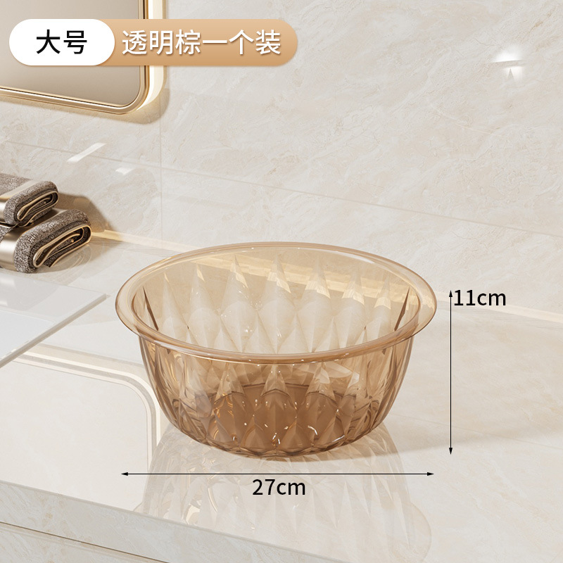Grand-marron transparent