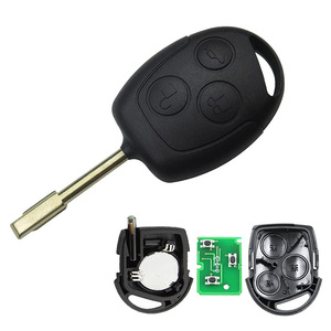 <strong>For</strong> Fo-rd <strong>Mon</strong>-deo 60 Glass Chip Vehicle <strong>Keys</strong> with 3 Buttons Straight Plate (Round Embryo) 433Mhz <strong>for</strong> Vehicle Use - Product Image 5