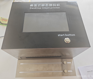 Hot Sale Static Ink Jet Batch-Codier maschine Automatische thermische Tinten strahl drucker Glasflaschen druck Logo Tinten strahl drucker - Product Image 1