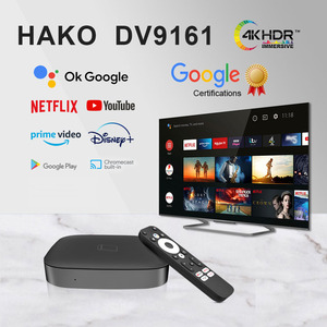 DV9161 Google-zertifizierte Android-TV-Box 2GB 16GB Amlogic S905y4 Android 11 4k Smart-TV-Box - Product Image 3