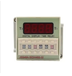 รีเลย์จับเวลาดิจิตอล JSS48A-S-AC220V JSS48A-S 220V 0.01S-99H 99M ซ็อกเก็ต8ขาพร้อมการป้องกันการปิดผนึกฐาน - Product Image 3