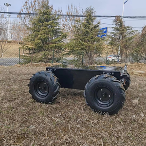 4 колеса приводной двигатель 4WD умный автомобиль Pwt1000 мобильный робот Платформа 4WD электрическая шина протокол робот Платформа - Product Image 2