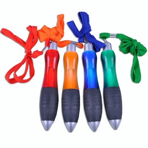 厚促销圆珠笔带线关节炎脂肪短塑料圆珠笔广告 - Product Image 5