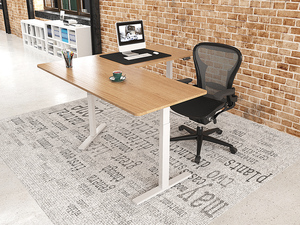 Mesas de tres patas ascendentes ergonómicas eléctricas, altura ajustable para sentarse a estar de pie, marco de escritorio de ordenador de pie - Product Image 3