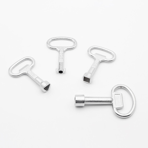 亜鉛合金工業用キー三角四分円キーダブルビットキー - Product Image 2