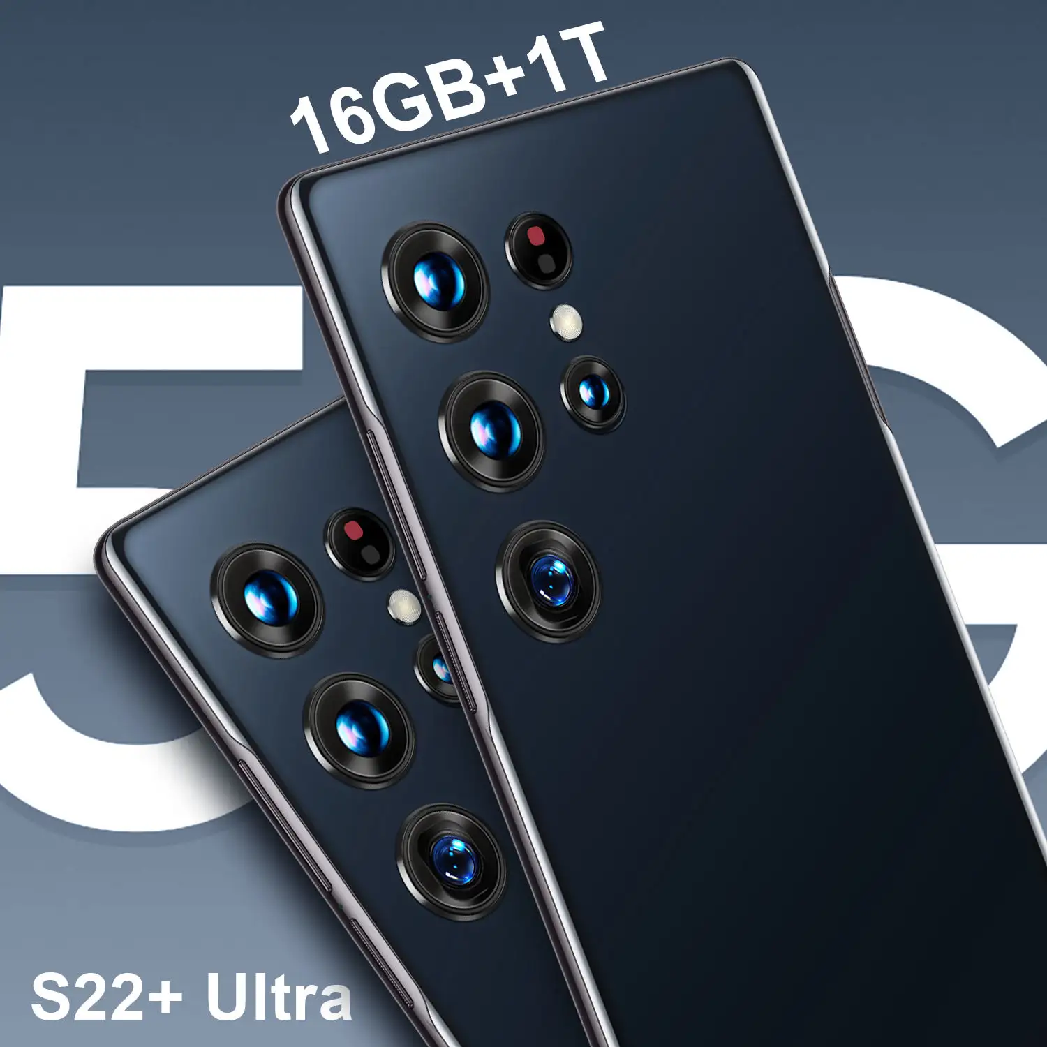 Nouveau téléphone S22 Ultra version mondiale Smartphone 7.3 pouces 16 Go + 1 To Téléphones portables Android téléphones mobiles 5G débloqués d'origine