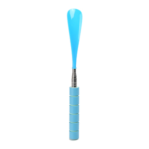 Durable Stainless Steel <strong>Handle</strong> with Extensible and Flexible Extendable Plastic Flexible Shoehorn for Household Use - Product Image 4
