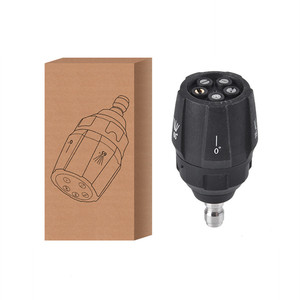 OnniLuLu 5-in-1 hızlı geçiş, basınçlı yıkama püskürtme memesi, güç yıkayıcı çok fonksiyonlu meme ucu 4000 PSI ayarlamak - Product Image 2