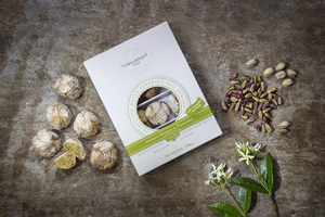 ขนมพิสตาชิโอ Amaretti จากอิตาลีมีกล่อง250ก. คุกกี้มาร์ซิแพนเนื้อนุ่มรสชาติหวานแบบดั้งเดิม - Product Image 2