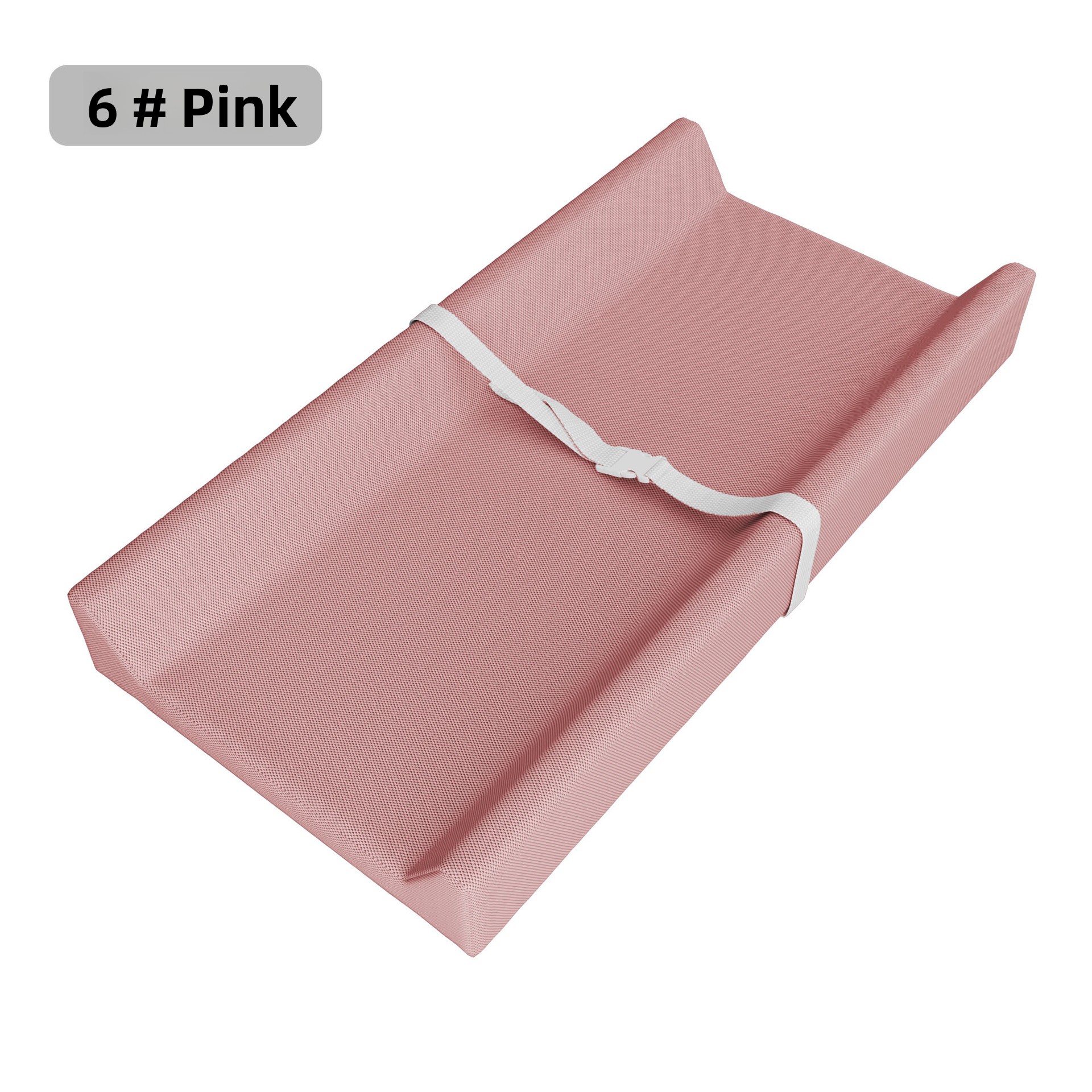 No. 6 pink granular pu diaper changing pad - 80cm*40cm*10cm