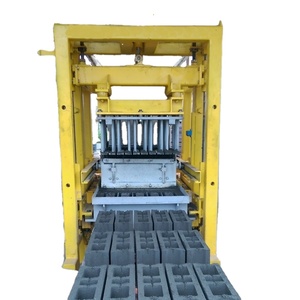 32 kW，半自动，液压动力混凝土砌块成型机 - Product Image 1