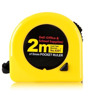 DELI công cụ thép Băng mét 2m-10M đa đặc điểm kỹ thuật vẽ số liệu công cụ tính toán đọc ngay tại chỗ - Product Image 6