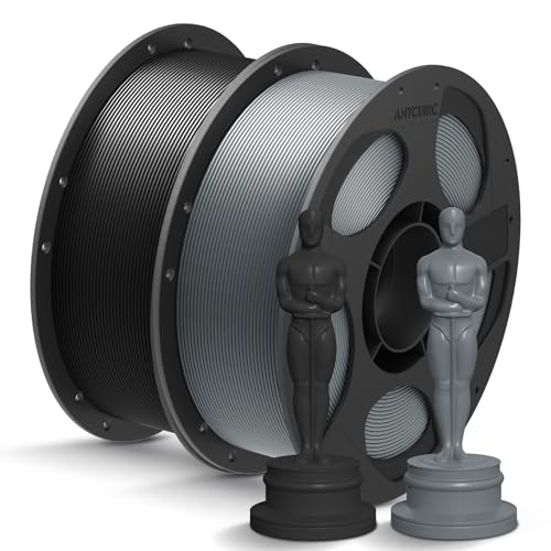 2*1kg Pla Black Gray