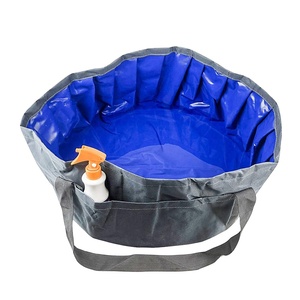 Bơi di động hồ bơi cho các sản phẩm vật nuôi ráp Pet bồn tắm bơi hồ bơi cho con chó con chó nhỏ mèo có thể gập lại con chó hồ bơi - Product Image 2