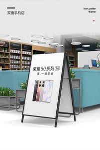 Factory Outdoor <strong>Advertising</strong> a Stand Led Menu Board Poster Frame Discount Board - Product Image 4