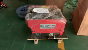 Harç taş uygulamaları için taş Spiral konveyör ile küçük ince taneli harç yapısı beton pompası - Product Image 3